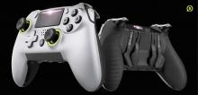 PS4 controller variation inspired by Xbox One and Scuf design.