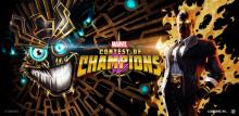 Marvel: Contest of Champions Title Splash with Warlock and Sunspot