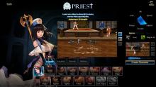 Play as the powerful and sexy Priest in the combat-action game Dungeon Fighter Online!