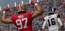 Show off them muscles after getting the sack with Nick Bosa