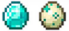 an egg and a diamond