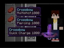 How your crossbow it looks when you combine different enchantments
