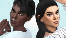 Alpha skins can be used for sims of all different types of skin tones