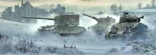 Huge gun of Fv4005 is a big thread to anybody. With assistance of high rate of fire friends Sherman and Charioteer, they are really strong.