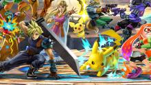Pikachu and Cloud steal the show