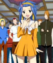 It’s Levy McGarden, Fairy Tail’s resident bookworm.