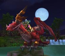 If you ride this mount you can't role play as a forsaken destroyer