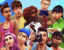 A range of characters from The Sims 4!