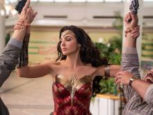 Wonder Woman has no problem defeating villains no matter what time period she's in.