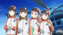 Mari, Shirase, Hinata, and Yuzuki have a number of hurdles to cross to make it to the south.