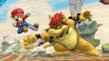 Bowser and Mario fighting once again