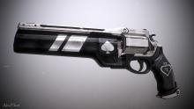 A favorite of iconic Hunter Cayde 6, the Ace of Spades Hand Cannon