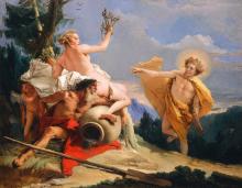 Apollo and Daphne by Giovanni Battista Tiepolo