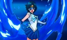 Sailor Mercury is the one character who doesn't rely on magic so much as her gadgets, in turn she is seen as the weaker Sailor Senshi even if she is well like. This is not entirely the case, on several occasions Sailor Mercury has defeated enemies using her few attack powers, rather than defense, Aqua shine illusion, is one of them