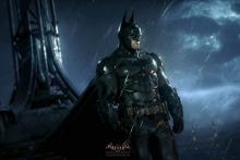 Improved Batman character model in Batman Arkham city