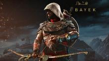 Bayek comes fully equipped for his quest of revenge