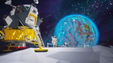 For the 50th anniversary of the moon landings, Astroneer released a limited-time moon mission. 