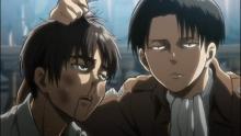 This is probably why Eren hopes Levi didn't hear him say 'you tiny old man'
