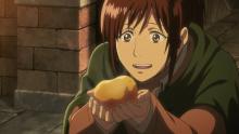 A freshly boiled potato to please the potato girl