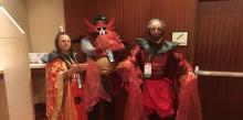 Fire Nation cosplayers from Avatar: The Last Airbender