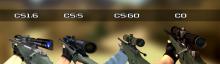 The AWP has gone through many iterations in the History of Counter Strike as you can see here