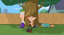 Figure out what to do today with Phineas and Ferb.