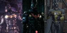 Badass Batsuits you can earn and suit Batman with
