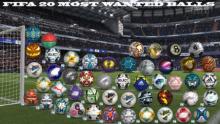 All the balls on FIFA 20, as you can see some great ones just missed out on this list.