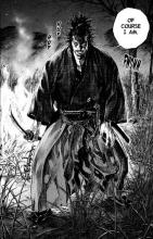 Musashi survived a massacre, meaning he isn't easy to get rid of.