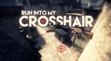 One way to find your ideal crosshair is to imagine it overlapping onto your opponent's head.