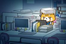 Office humor and general frustration is common in Aggretsuko, making the show itself incredibly entertaining