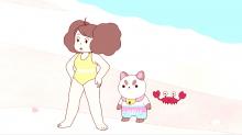 Bee and Puppycat are always getting themselves into new situations. 