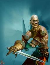 The loading screen undead. You remember him