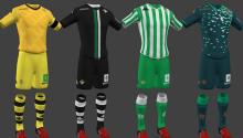 Several more green kit designs for the season all still look good.