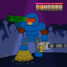 Blue Doom Guy