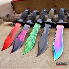 These real life bowie knives show just how much of a sword these bad boys are