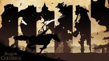 Art of different bosses: Shadow of the Colossus