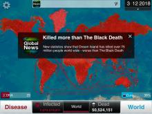 In the normal plagues, one of the notifications is having killed more than The Black Death.