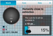 If you've infected most, than chances are you'll be bringing humanity to the brink of extinction soon.