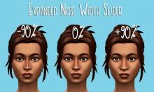 With this slider, players can adjust the nose according to their preference