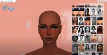 Add a flare to your Sim's look by using these lash presets