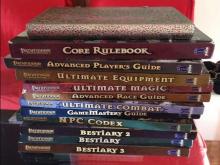 A Stack of Pathfinder Books