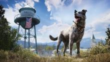 This trailer art is to showcase Boomer, with the Fall's End water tower in the background. 