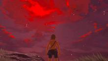 The Blood Moon is BOTW's novel way of incorporating a vaguely Dark Souls-like respawn of all enemies, and its periodic ascension is a sight to behold.