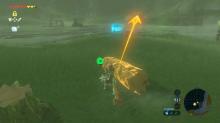 Link's Sheikah Slate (which is slyly shaped like the Switch in handheld mode and the Wii U gamepad) allows you to use a plethora of magical abilities that further play on BOTW's deep systems.
