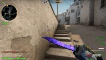 A cool Doppler Sapphire skin matching a cool animation!