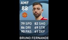 Bruno Fernandes Player Card