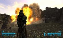 Fallout New Vegas, Wasteland, Ranger, Explosion
