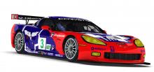 The iRacing render of the car. 