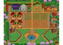 An amazingly designed farm.